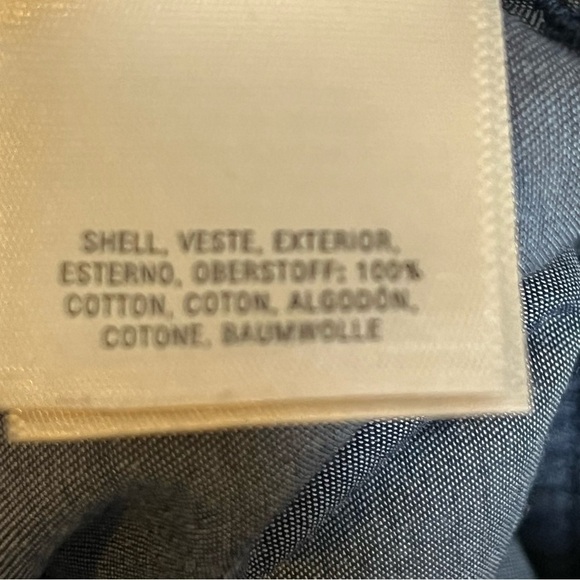 Anthropologie Traveler Chambray Tie-Waist Joggers XS - Picture 12 of 13